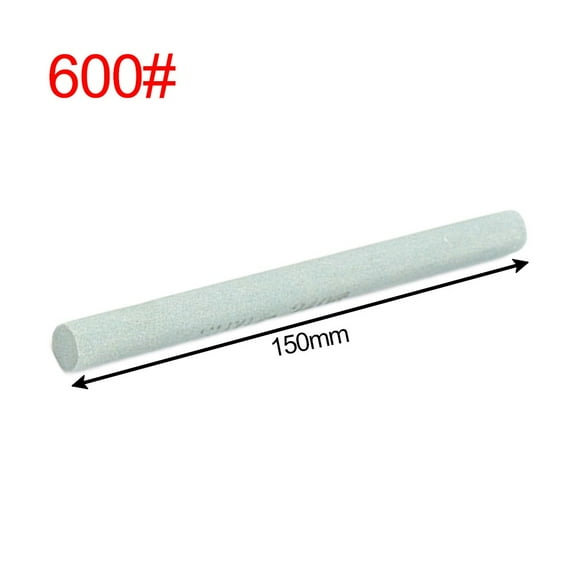 Whatever You Like 2231---1 Pcs 240/320/400/600 Grit Oil Stone Green Silicon Carbide Sand Bar Grinding Block CeramicJade Round Triangle SharpenerTool (Hand Tools)