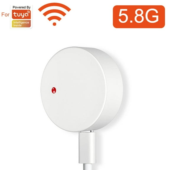 Whatever You Like-5.8G WiFi ZigBee Smart Human Presence Sensor for Home Automation, 3m Range, Light Intensity Monitor, Energy Saving, Tuya APP Compatible"}