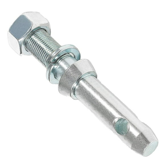 Whatever You Like-Cat 1 Tractor Hitch Pin S07020800 - 5-12 Inch Heavy-Duty 3 Point Attachment Accessory for Farm Equipment, Silver Metal, Easy Install"}