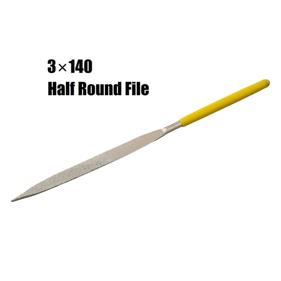 Whatever You Like File Plastic Handle Metal Stone Grinding Flat Needle Jewelry Polishing (Hand Tools)