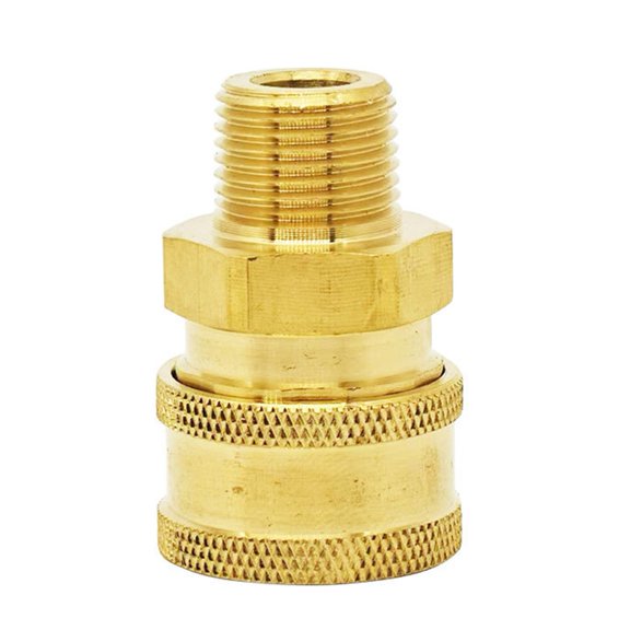Whatever You Like-High Pressure Washer Quick Connect Copper Fitting NPT 3/8\" Female Thread Connector for Car Washing Machines"}