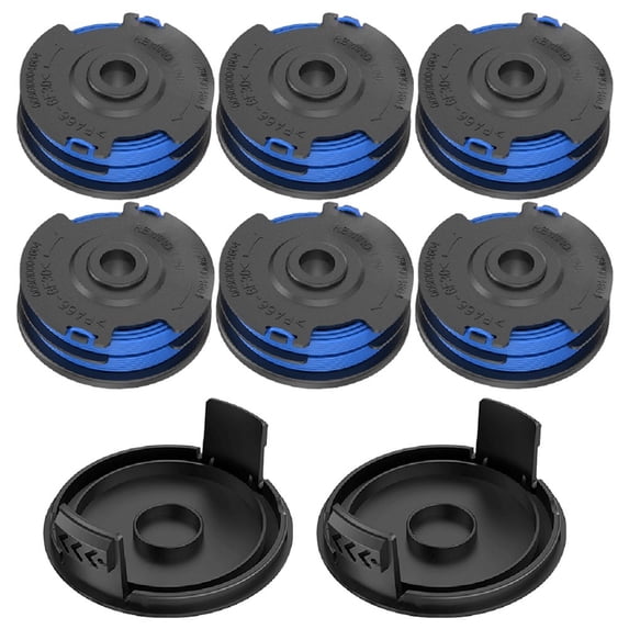 Whatever You Like-Homelite Trimmer Replacement Spool & Cover Set - 27FT Nylon Line for Models UT41113 UT41112 UT41121 UT41120 UT41122 UT41112B - Easy Install AC41RL3 AC41RDLB"}