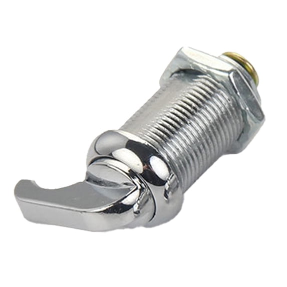 Whatever You Like-Keyless Cam Lock for Distribution Box, Rotary Cylinder Lock, 16/22/30MM, Silver, Zinc Alloy, for Lockers, Cabinets, Safes, Mailboxes"}