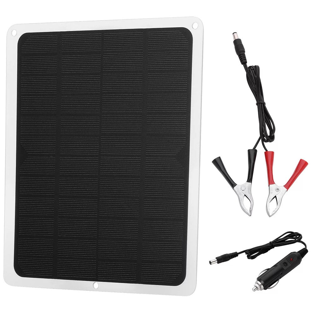 Whatever You Like-Portable 20W 12V Solar Panel Battery Charger Kit for ...