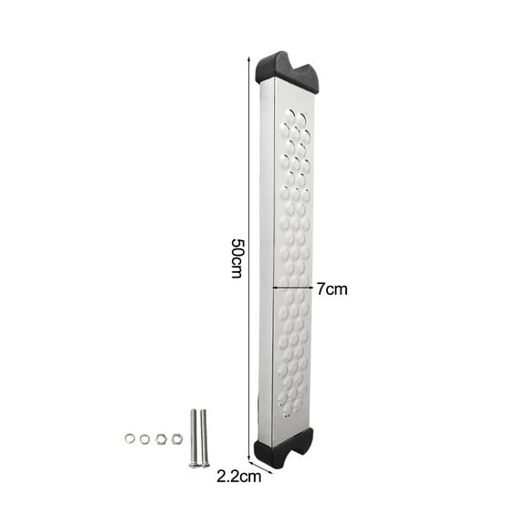 Whatever You Like-Stainless Steel Pool Ladder Steps with Non-Slip Rubber Pads, 304 Grade, 3-Piece Set for Swimming Pool Safety and Accessibility, Easy Installation, Weather-Resistant, 50x