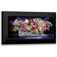 thumbnail image 1 of Whatmore, Nel 18x11 Black Modern Framed Museum Art Print Titled - Roses and Lilacs, 1 of 5