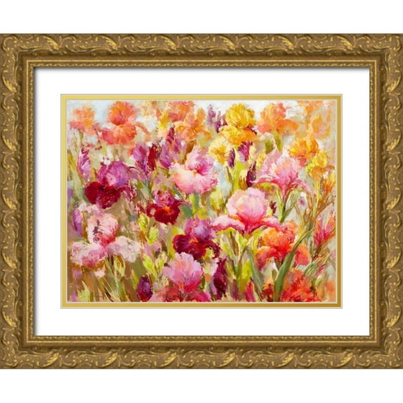 Whatmore, Nel 32x25 Gold Ornate Wood Framed with Double Matting Museum Art Print Titled - A Healthy Obsession