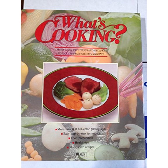 Pre-Owned What's Cooking? (More Than Two Thousand Recipes To Vary Your Everyday Cooking) (Hardcover) 2921171341 9782921171342
