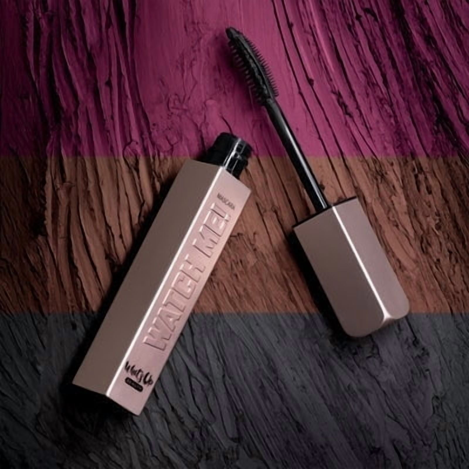Whats Up Beauty - 3 Watch Me! Volumizing and Lengthening Mascaras (Black, Brown, Burgundy) with Peptide and Vitamin B5