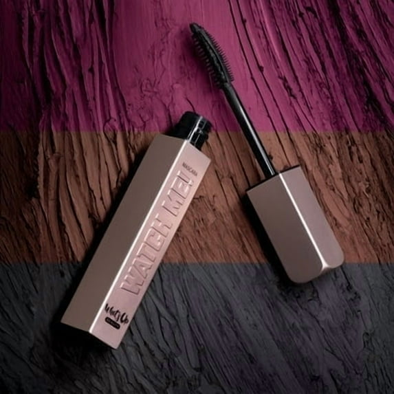 Whats Up Beauty - 3 Watch Me! Volumizing and Lengthening Mascaras (Black, Brown, Burgundy) with Peptide and Vitamin B5