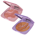 thumbnail image 1 of Whats Up Beauty - Cheeque Terre Duo (30 Relaxed Roma Blush, 30 Tan Bronzer) Talc Free Vegan Face Cheek Makeup, 1 of 5
