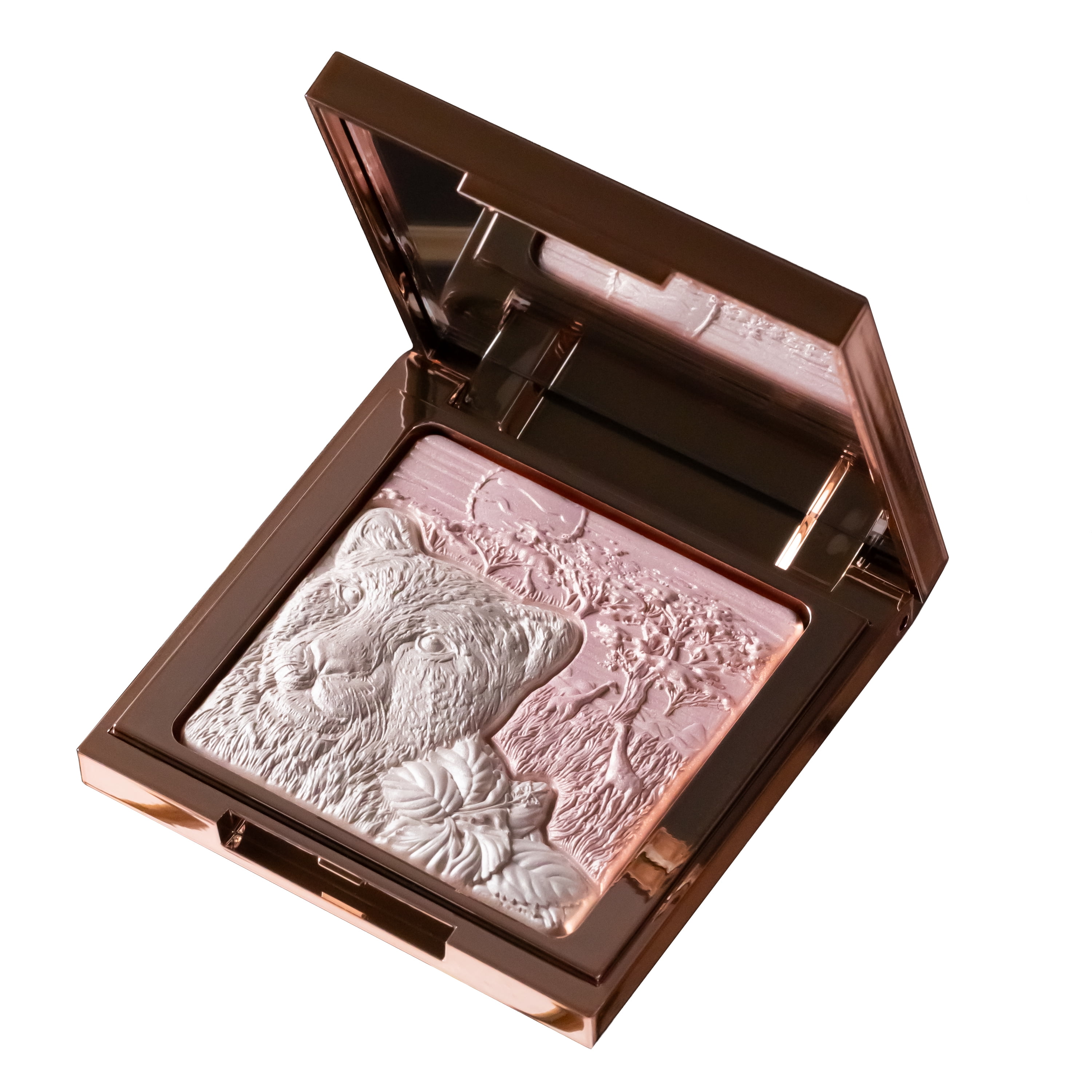 Whats Up Beauty Serengeti Highlighter Duo – Shade Wild Acacia Talc Free Clean Cruelty Free Vegan Face Cheek Makeup