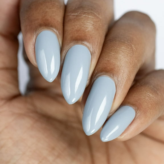 Whats Up Nails - Drippy Days Regular Polish (Light Gray Creme) 12 Free Cruelty Free Vegan
