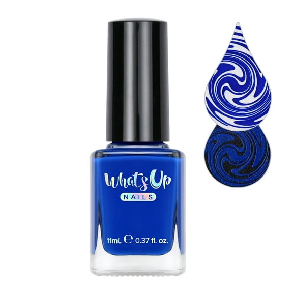 Whats Up Nails - Jay for a Day Stamping Polish (Blue)