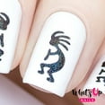 thumbnail image 1 of Whats Up Nails Kokopelli Vinyl Stencils for Nail Art Design, 1 of 8