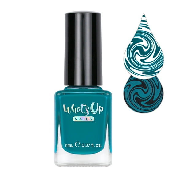 Whats Up Nails - Not a Big Teal Stamping Polish (Teal)