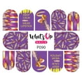 thumbnail image 1 of Whats Up Nails P090 Lipstick Diva Water Decal Sliders for Nail Art Design, 1 of 3