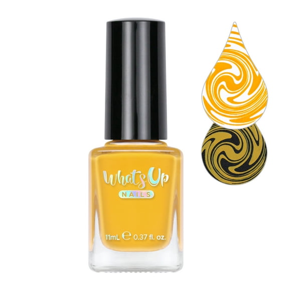 Whats Up Nails - Squished Squashed Soup Stamping Polish (Yellow)