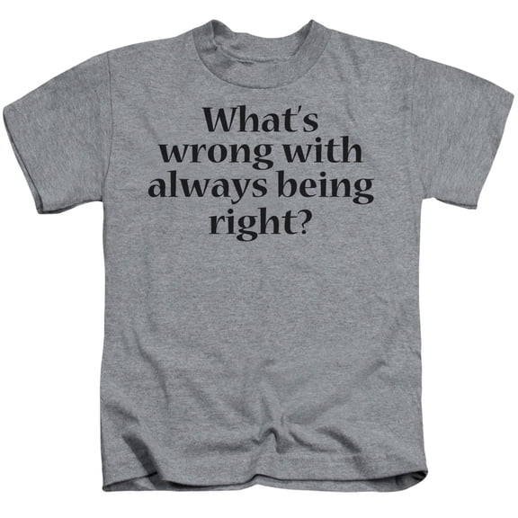 - Whats Wrong - Juvenile Short Sleeve Shirt - 7