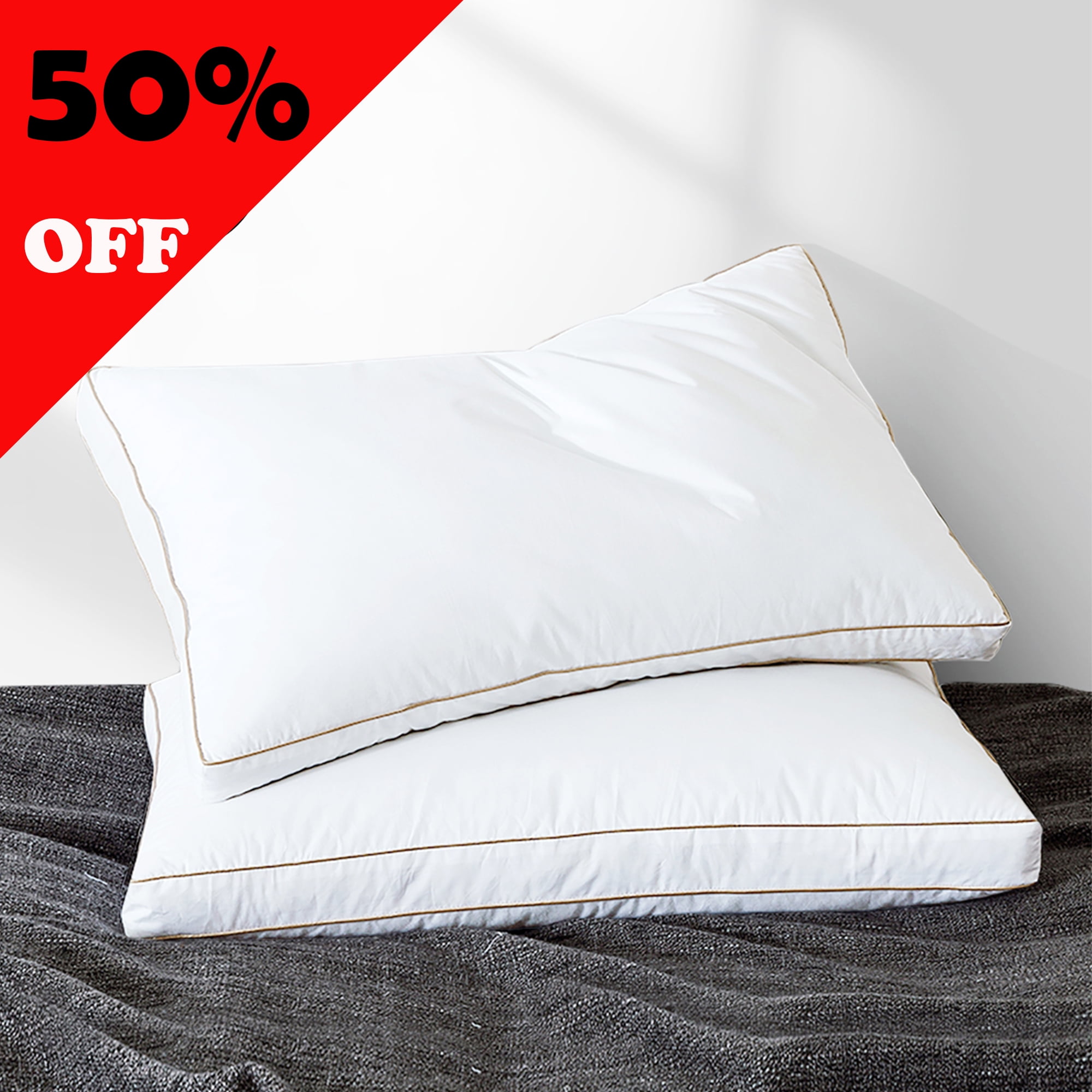  Sobel Westex: Hotel Sobella Bed Pillow for Sleeping, Side  Sleeper Pillow, Hotel Quality, 300 TC, 100% Cotton Case