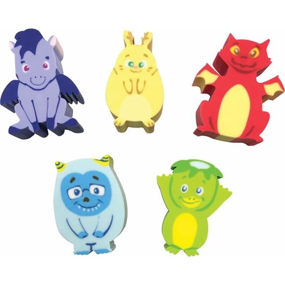 Whatsits Collectble Erasers Mystery Packs Fantasy Friends - Pack of 2