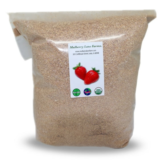 Wheat Bran 4 Pounds (Four lbs) USDA 100% Organic, Non-GMO, Bulk by Mulberry Lane Farms