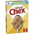 thumbnail image 1 of Wheat Chex Breakfast Cereal, Homemade Chex Mix Ingredient, Family Size, 19 oz (Pack 2), 1 of 5