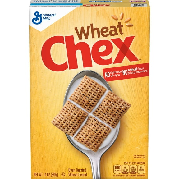 Wheat Chex Cereal, 14.0 Oz (Pack Of 6)