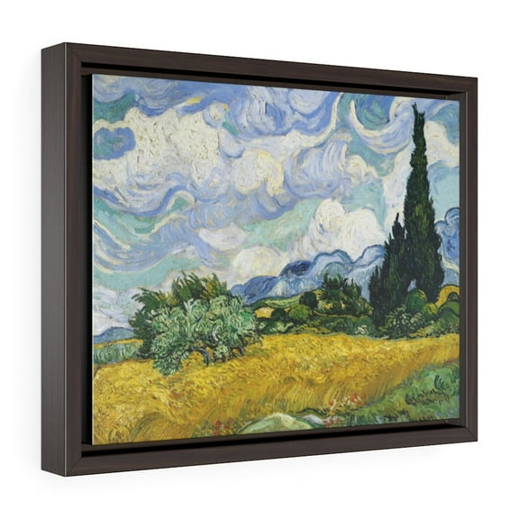 Wheat Field with Cypresses (1889) by Vincent van Gogh