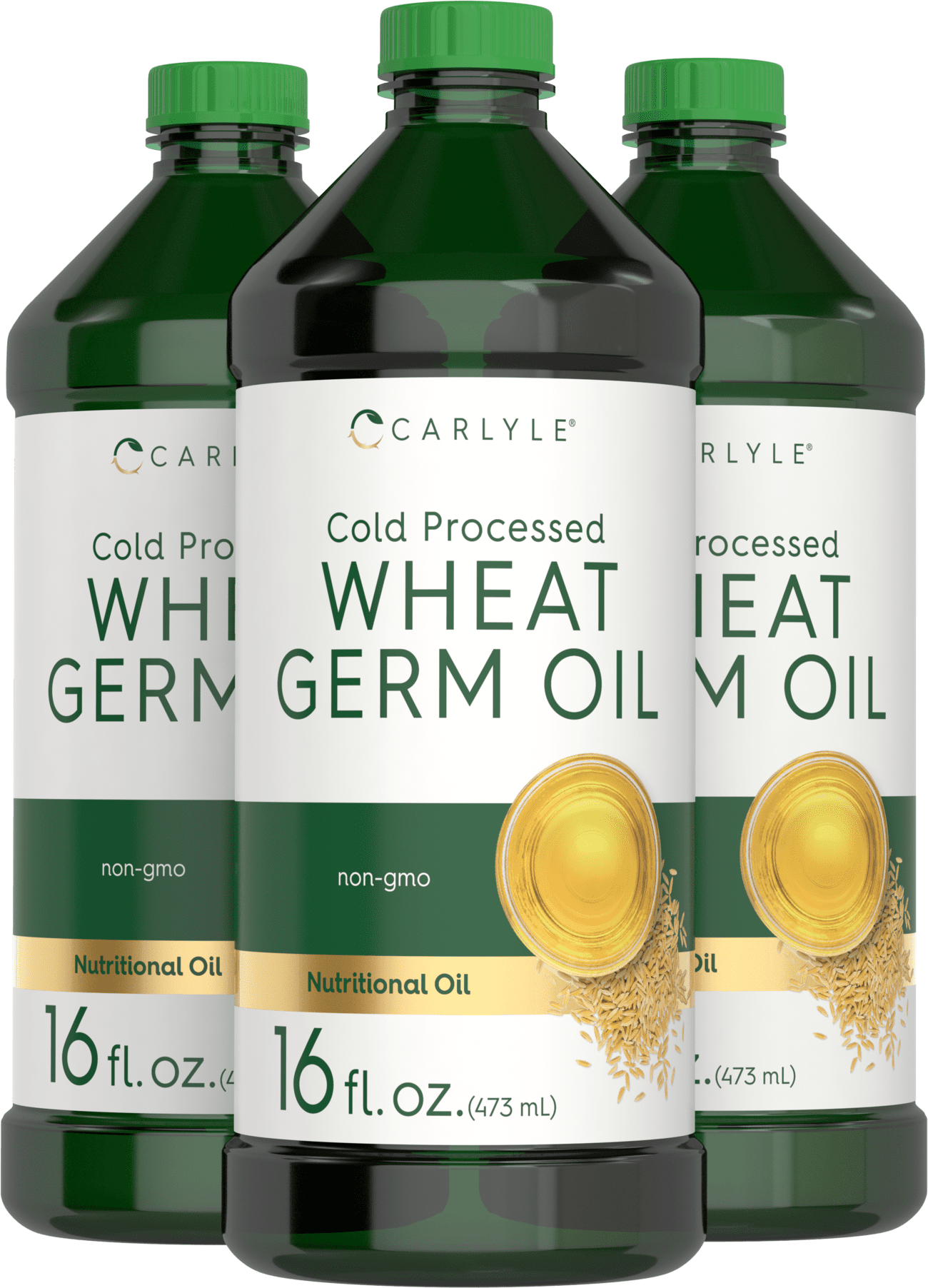 Wheat Germ Oil 48 fl oz (16 fl oz Triple Pack) Vegetarian, NonGMO