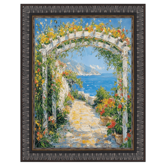 Wheat Leaf Ebony Gold Picture Frame 30x40 frame