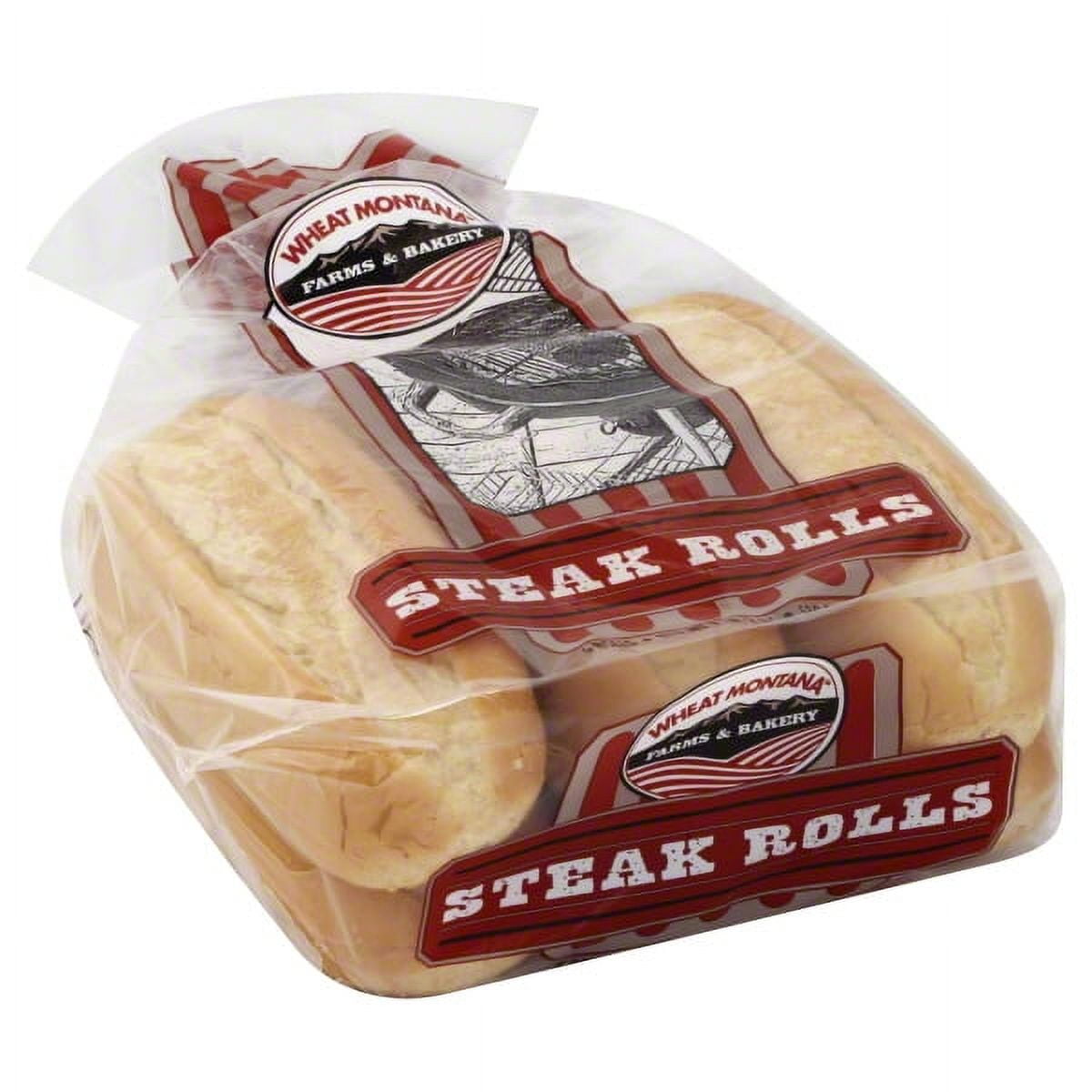 Wheat Montana 6" Steak Rolls, 6ct, 18 oz