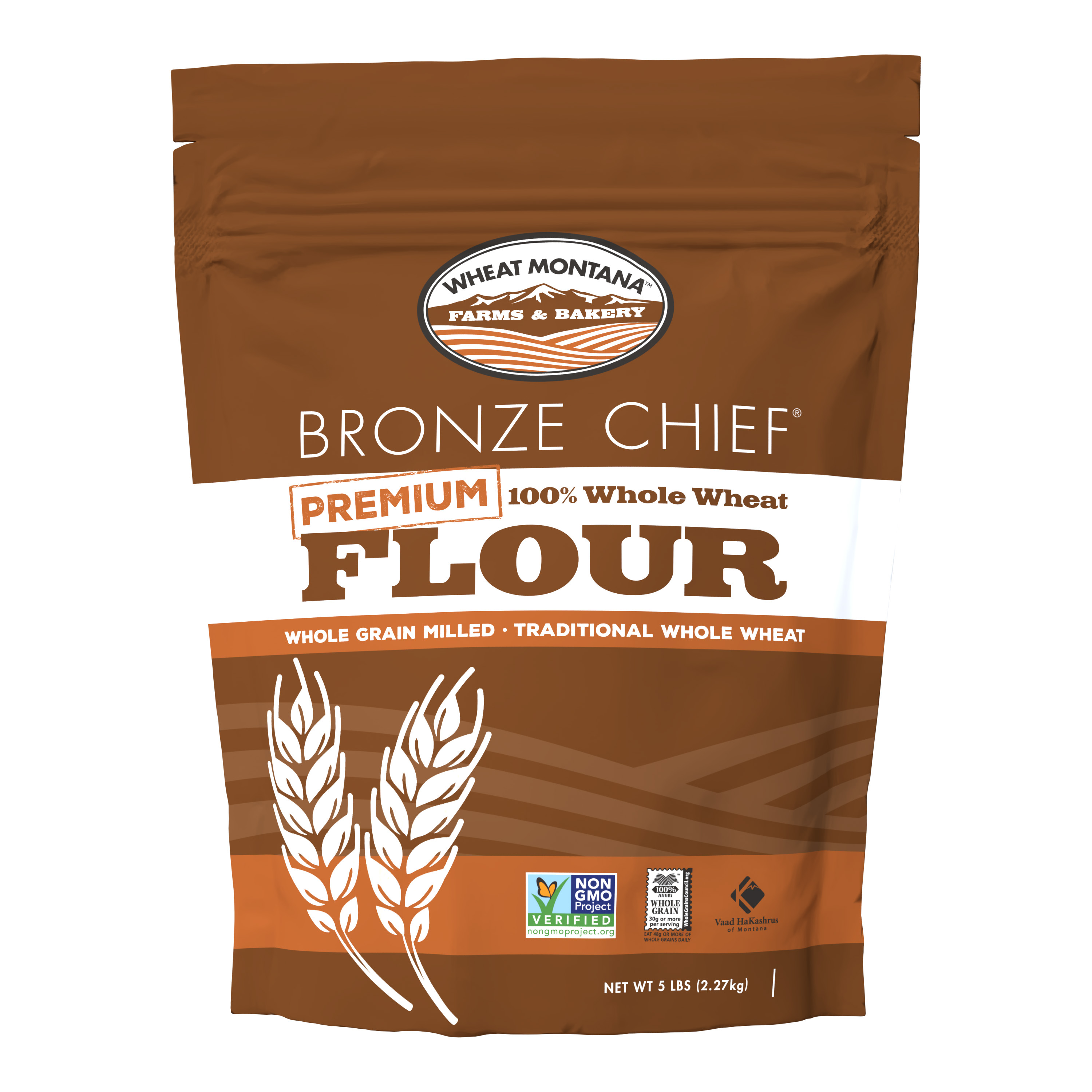 Wheat Montana Bronze Chief 100% Whole Wheat Flour, 80 oz - image 1 of 8