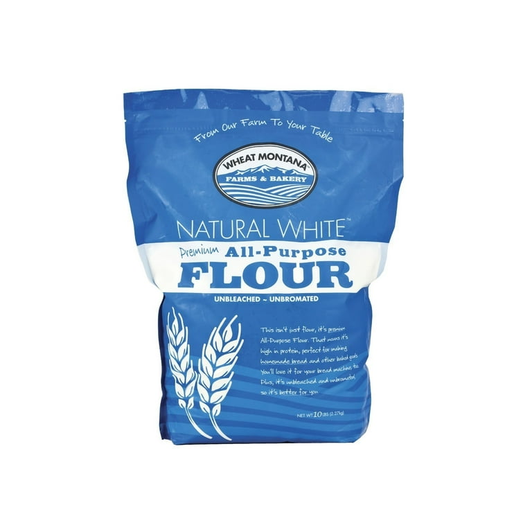 Wheat Montana Natural White All Purpose Premium Flour, 10 lb. Bag -  Walmart.com