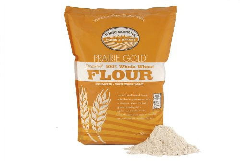 Wheat Montana Prairie Gold Flour, 10 Pound (Pack of 4)