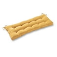 thumbnail image 1 of Sunbrella Canvas Wheat 44 x 17 in. Outdoor Swing/Bench Cushion by Greendale Home Fashions, 1 of 9