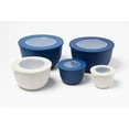 thumbnail image 1 of Wheat PP Mixing Bowl Set with Lids - Blue - Set of 10, 1 of 3