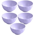 thumbnail image 1 of Wheat Straw 6 Inch 15cm Twill Bowls 5 Pack Lightweight Serving Bowl for Noodles Salad, 1 of 1