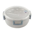thumbnail image 1 of Wheat Straw Bento Box with Phone Holder, Microwave Safe Layered Lunch Container, Compartmentalized Food Storage with Lid, Portable Meal Prep, Eco-Friendly Reusable, 1 of 7