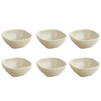 Wheat Straw Bowls Set of 6, Unbreakable Dipping Bowls Soy Sauce Dish, Small Dessert Bowls Snack Bowls for Kitchen, Microwave and Dishwasher Safe