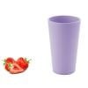 Wheat Straw Cup, Unbreakable Reusable Drinking Cups Water Cup, Mouthwash Cup Household Brushing Cup, Stackable Juice Tumblers, Mug for Coffee, Tea, Milk