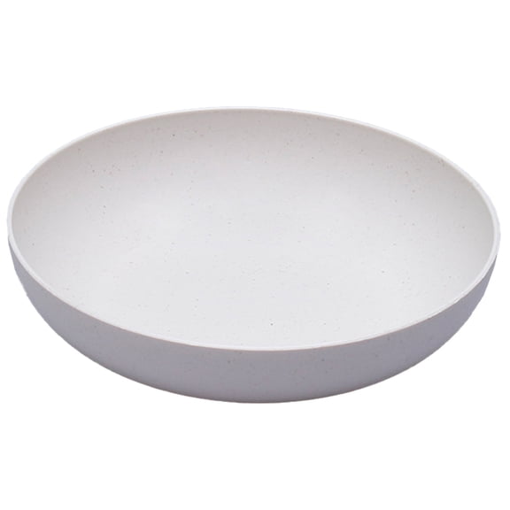 Wheat Straw Deep Dinner Plates -Unbreakable Sturdy Plastic Dinner Platesbeige