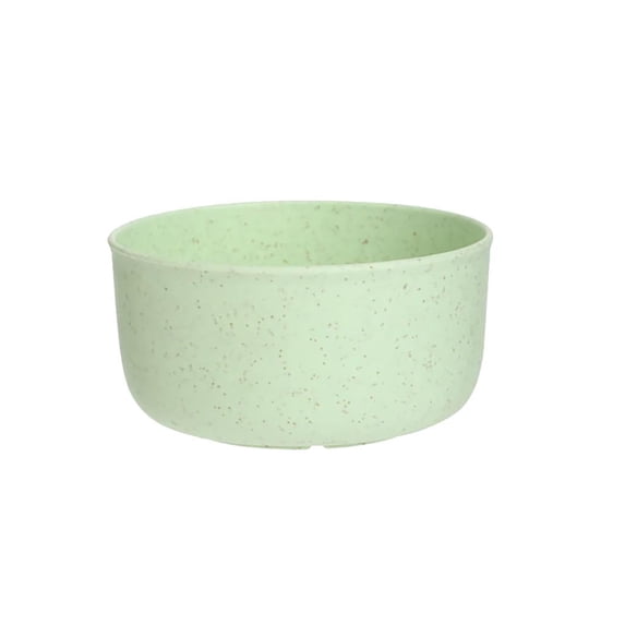Wheat Straw Dinnerware, Plastic Bowls Reusable, Large Soup Bowls, Light Green, 6X3 In, 1 Pc, Bowls for Kitchen, Home & Kitchen Essentials, Neutral Home Decor