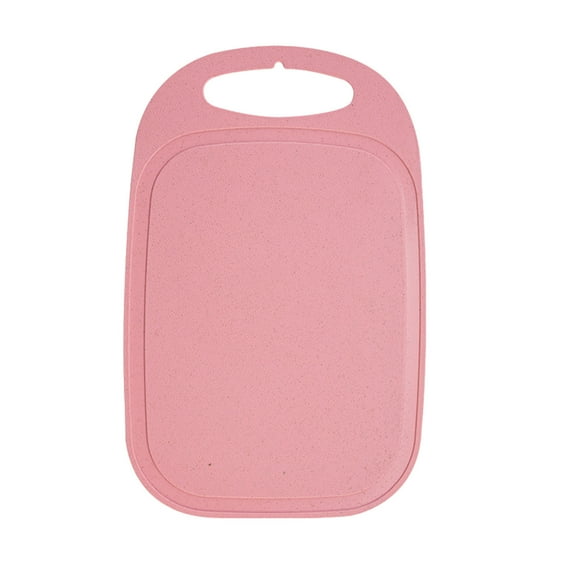 Wheat Straw Elliptical Cutting Board, Reversible Non-Slip Chopping Board with Juice Groove, Easy Grip Kitchen Tool for Meat and Veggies, Dishwasher Safe and Durable
