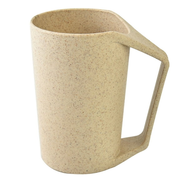 Wheat Straw Lightweight Cup Biodegradable Mug Plastic Tumbler for Water, Coffee