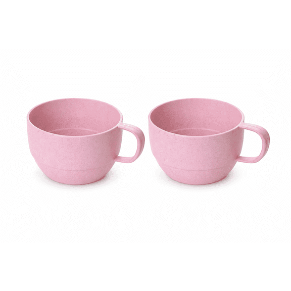 Wheat Straw Plastic Cup with Handle