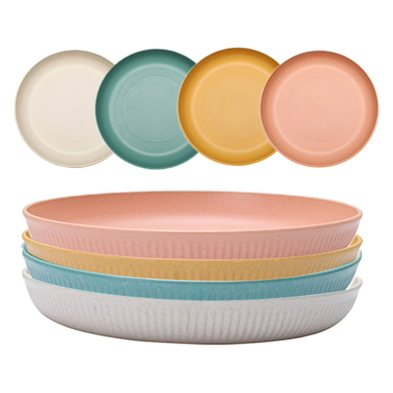 Wheat Straw Microwave And Dishwasher Safe Plastic Plates Shop 8/9 - Main Image