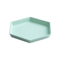 thumbnail image 1 of Wheat Straw Plates, Unbreakable Dinner Plates, Reusable Plastic Dishes, Microwave & Dishwasher Safe, Lightweight Mini Square Design, 5.9 in, for Kitchen, Camping, Children & Pets, 1 of 6