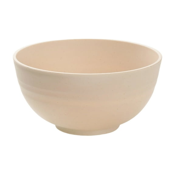 Wheat Straw Salad Bowl 6 Inch Microwave and Dishwasher Safe Eco Friendly Reusable Plastic Bowl for Cereal Soup Pasta Snacks Camping Office Kitchen Dinnerware Bowls Stackable Bowl