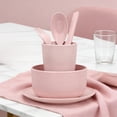 thumbnail image 1 of Wheat Straw Tableware Set,Eco-Friendly Dinnerware,Bowl Plate Cup,Chopsticks Fork Spoon,Portable Lightweight Kitchen,Food-Grade Straw,Shatterproof Durable,Dishwasher Safe,Home Picnic Travel, 1 of 6